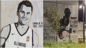 Mural Čarlija Kirka u Beogradu oslikan, zatim uništen — građani pitaju „zašto?“