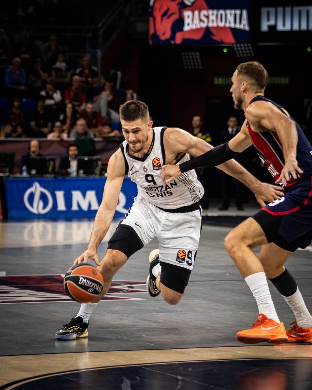 Partizan ubedljiv protiv Baskonije, važna pobeda u Evroligi 1