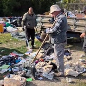 Akcija čišćenja palanačkog buvljaka nakon sajma poljoprivrednih mašina<br> 2