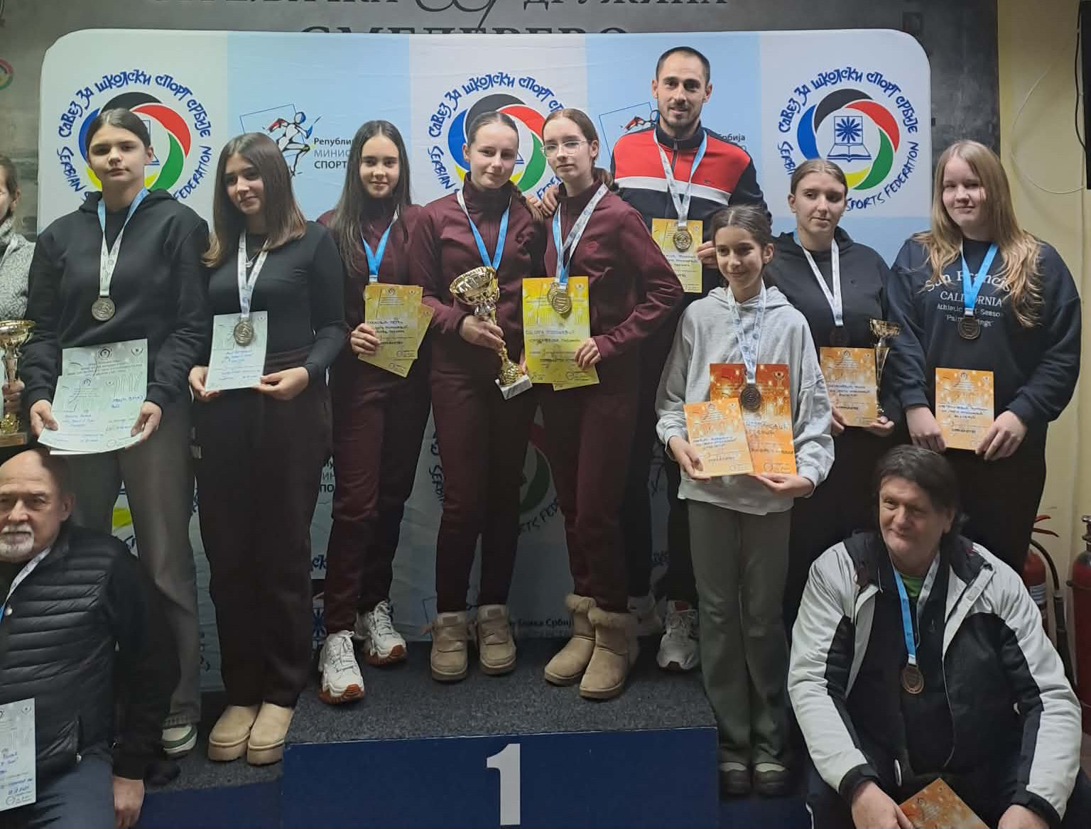 Duplo zlato za OŠ "Olga Milošević" u streljaštvu! 1