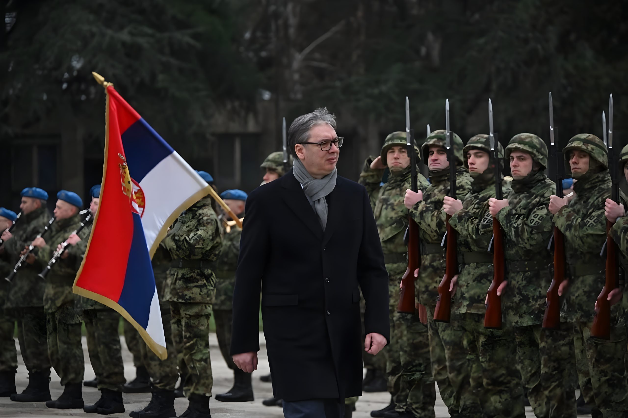ISTORIJSKI PROJEKAT: VUČIĆ NA POLAGANJU KAMENA TEMELJCA ZA NOVI GENERALŠTAB 5