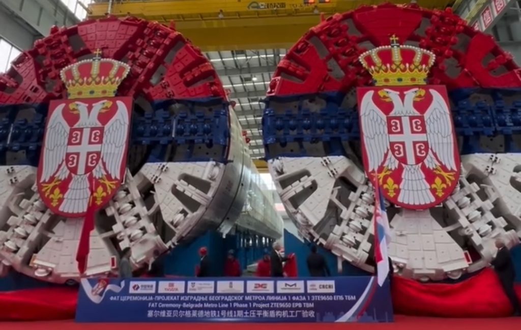 Stižu „krtice“ za beogradski metro: Kineske mašine kreću ka Srbiji u junu - Palanka info