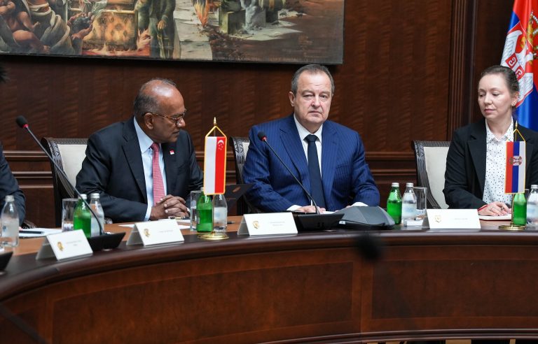 Dačić i ministar unutrašnjih poslova Singapura o jačanju bezbednosne saradnje - Palanka info