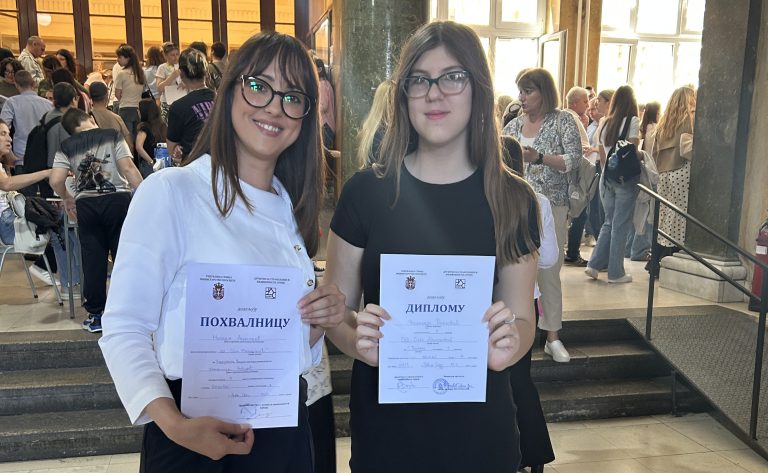 Sjajan uspeh palanačkih učenica na Republičkom takmičenju iz stranih jezika - Palanka info