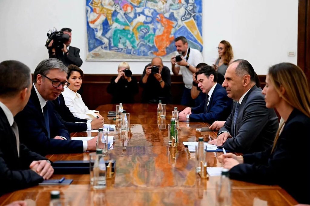 Snažno strateško partnerstvo i prijateljstvo: Održan važan sastanak sa šefom grčke diplomatije - Palanka info Snažno strateško partnerstvo i prijateljstvo: Održan važan sastanak sa šefom grčke diplomatije - Palanka info