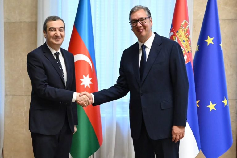 Predsednik Vučić primio u oproštajnu posetu ambasadora Azerbejdžana Kamila Hasijeva - Palanka info