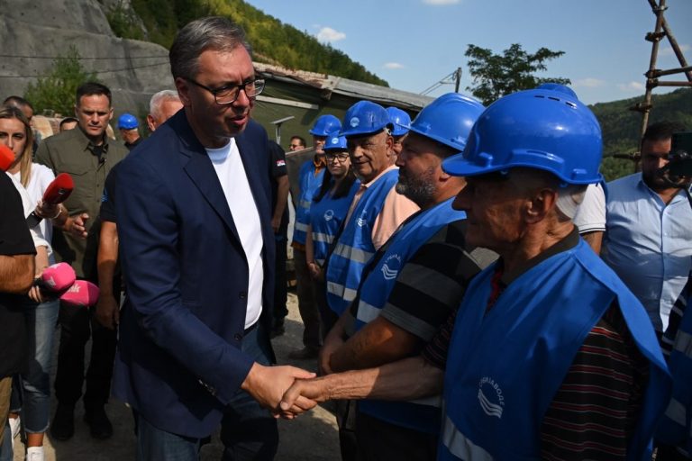 Istorijski projekat koji menja lice Srbije: Predsednik Vučić obišao radove na izgradnji brane i akumulacije „Svračkovo“ na Velikom Rzavu - Palanka info