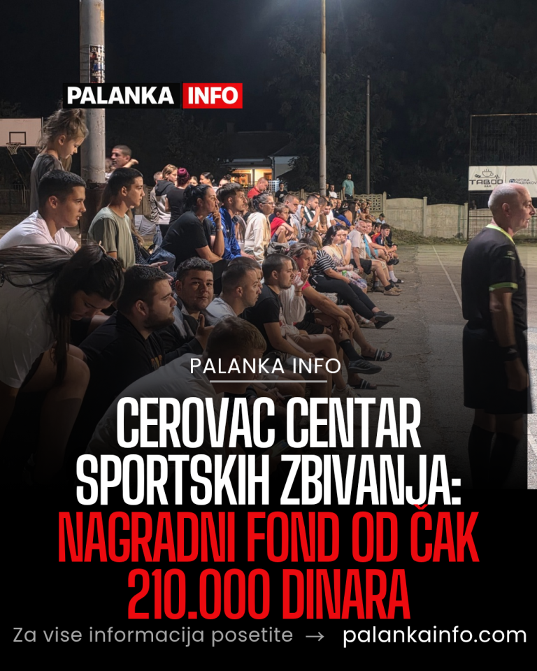 Svečano otvoren tradicionalni turnir u malom fudbalu u Cerovcu: Sportski duh i zajedništvo u punom sjaju - Palanka info