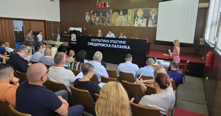LOKALNI PARLAMENT NASTAVLJA SA RAZVOJNIM PROJEKTIMA: ZAKAZANA ČETVRTA SEDNICA SKUPŠTINE OPŠTINE SMEDEREVSKA PALANKA - Palanka info