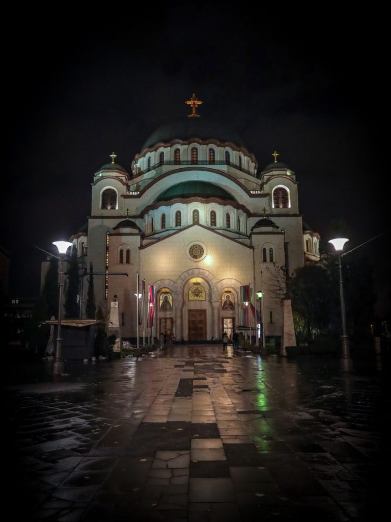 saint sava temple in belgrade serbia